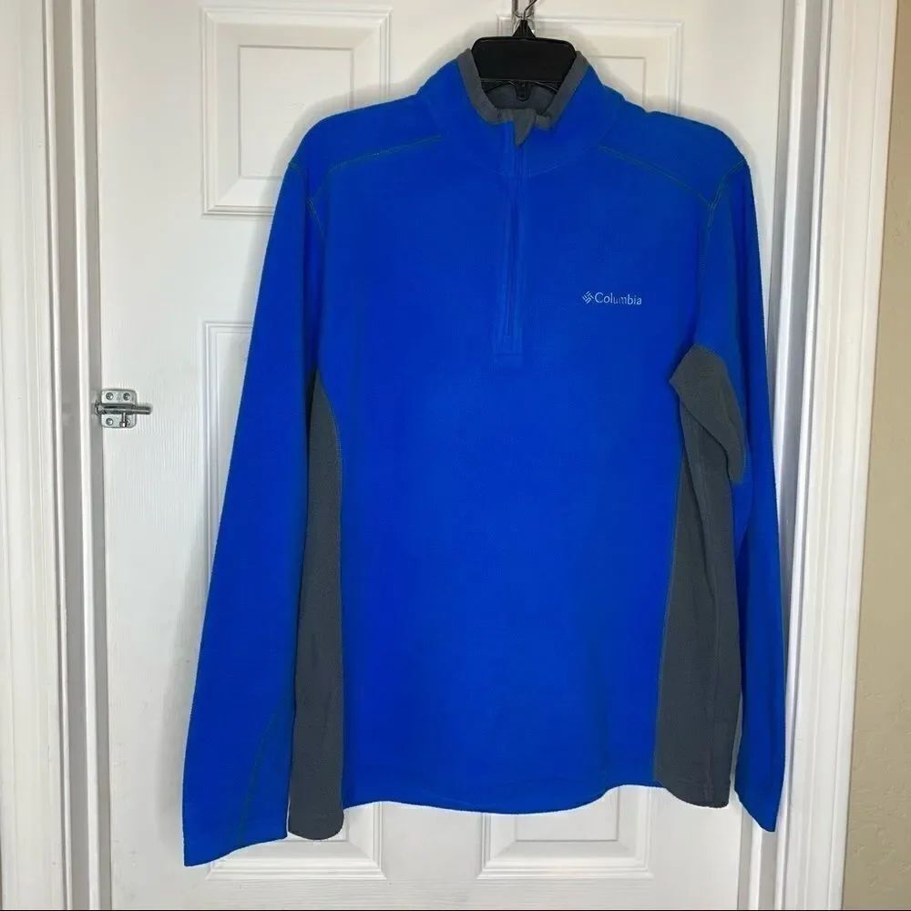 Columbia Men's Klamath Range Ii Half Zip Size M
